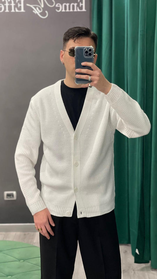 Cardigan Bianco